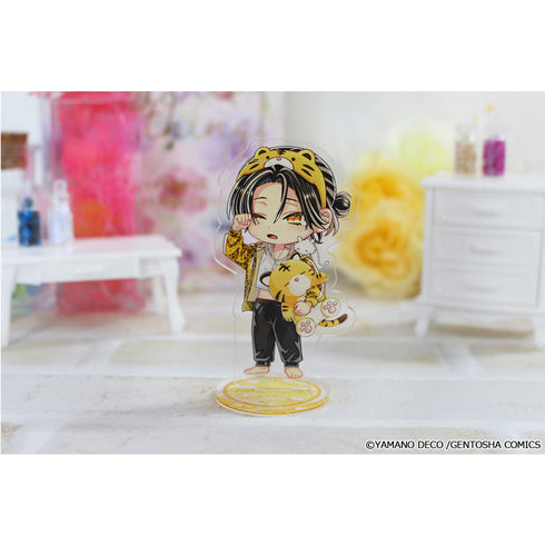 『しゅきしゅきMAXハート♡』山野でこ先生 描き下ろし ちびキャラアクリルスタンド【菖蒲 虎幸】パジャマver.