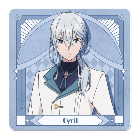 『サイレント・ウィッチ 沈黙の魔女の隠しごと』ラバーマットコースター【シリル・アシュリー】