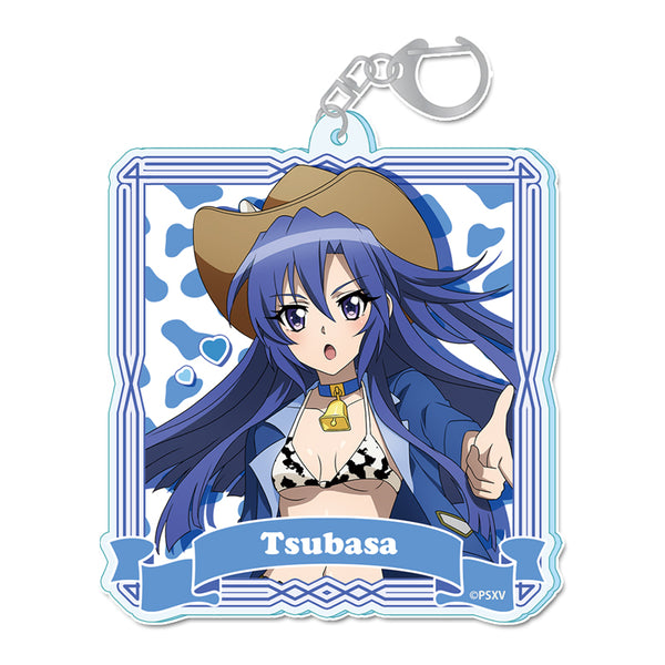 《戰姬絕唱 Symphogear XV》全新繪製 壓克力鑰匙圈【風鳴 翼】牛仔女孩版