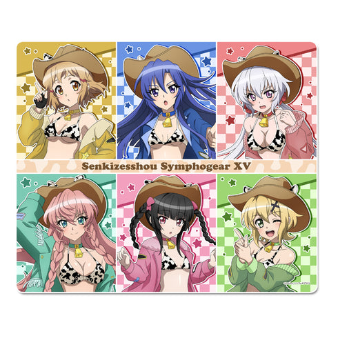 《戰姬絕唱 Symphogear XV》全新繪製 滑鼠墊 牛仔女孩版