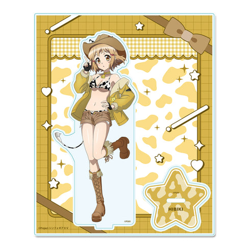 《戰姬絕唱 Symphogear XV》全新繪製 壓克力立牌【立花 響】牛仔女孩版