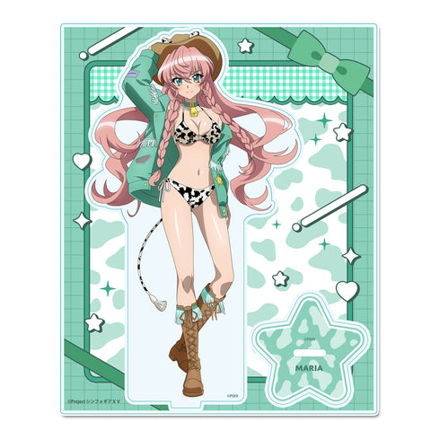 《戰姬絕唱 Symphogear XV》全新繪製 壓克力立牌【瑪莉亞・卡登察夫娜・伊芙】牛仔女孩版