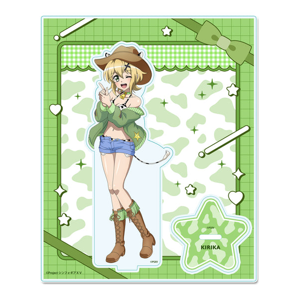 『戦姫絶唱シンフォギアXV』描き下ろし アクリルスタンド【暁 切歌】カウガールver.