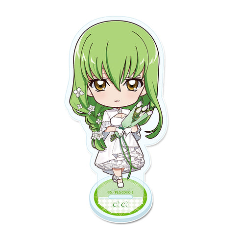 『コードギアス 反逆のルルーシュ』ぷちちょこアクリルスタンド【C.C.(A)】Flower Collection