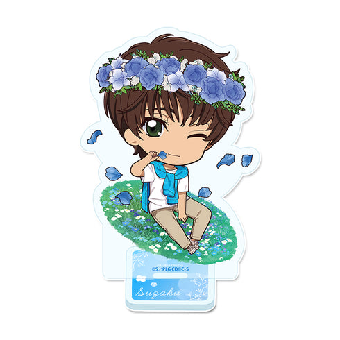 『コードギアス 反逆のルルーシュ』ぷちちょこアクリルスタンド【スザク(B)】Flower Collection