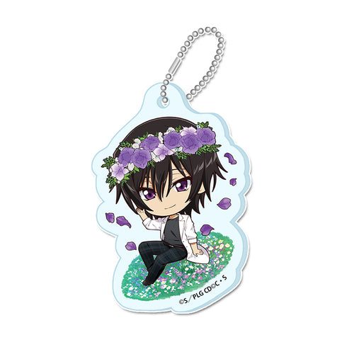 『コードギアス 反逆のルルーシュ』ぷちちょこミニアクリルキーホルダー【ルルーシュ(B)】Flower Collection