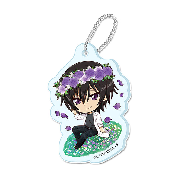 『コードギアス 反逆のルルーシュ』ぷちちょこミニアクリルキーホルダー【ルルーシュ(B)】Flower Collection