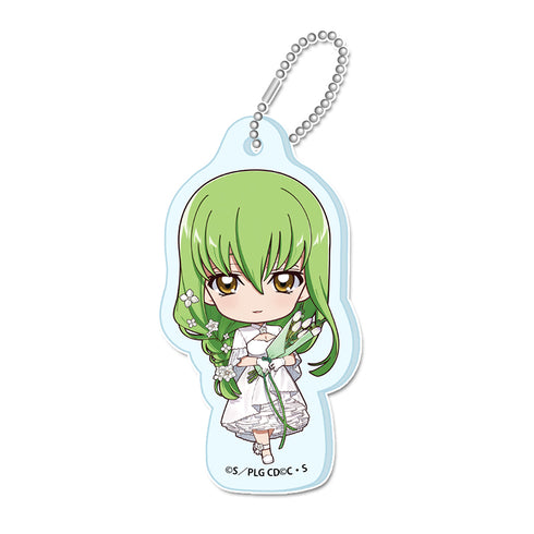 『コードギアス 反逆のルルーシュ』ぷちちょこミニアクリルキーホルダー【C.C.(A)】Flower Collection