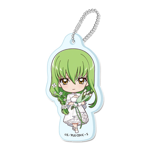 『コードギアス 反逆のルルーシュ』ぷちちょこミニアクリルキーホルダー【C.C.(A)】Flower Collection