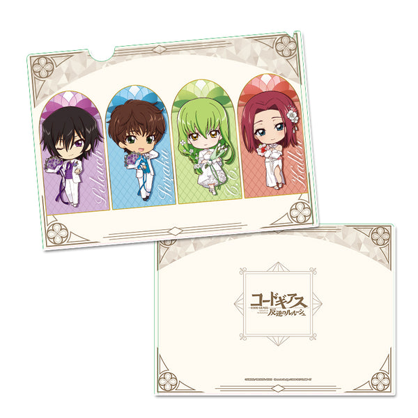 『コードギアス 反逆のルルーシュ』ぷちちょこクリアファイル【A】Flower Collection