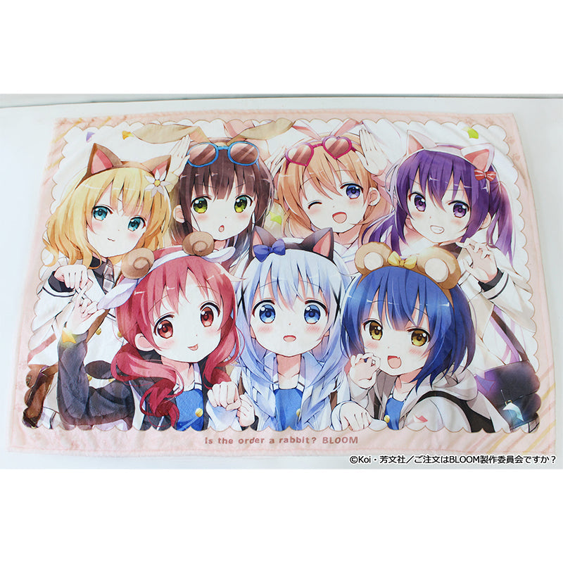 ごちうさ　おやすみブランケット　コミックーマーケット89 ご注文はうさぎですか? BLOOM』ブランケット - Anime Store.JP