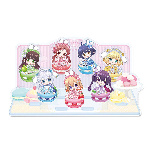 『ご注文はうさぎですか? BLOOM』ぷちちょこアクリルジオラマ マカロンver.