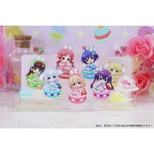 『ご注文はうさぎですか? BLOOM』ぷちちょこアクリルジオラマ マカロンver.