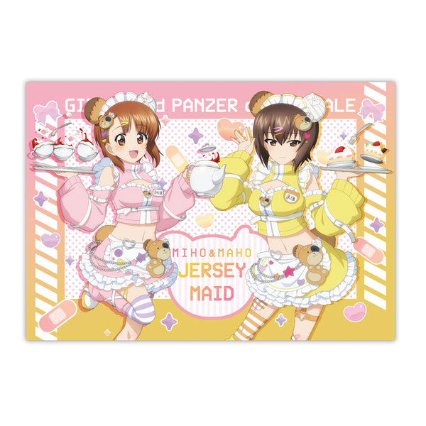 《少女与战车 最终章》全新绘制毛毯【西住美穗&西住真帆】运动服女仆版