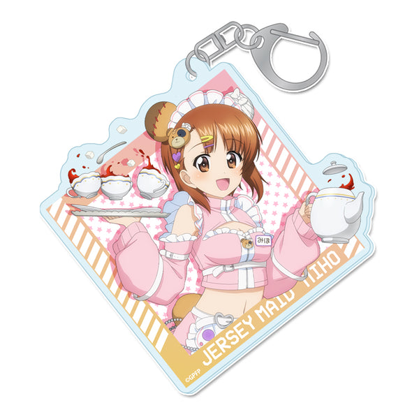 《少女与战车 最终章》全新绘制 亚克力钥匙扣【西住美穗】运动服女仆版