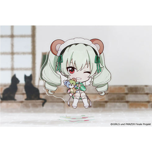 『ガールズ&パンツァー 最終章』ぷちちょこアクリルスタンド アンチョビ ジャージメイドVer.