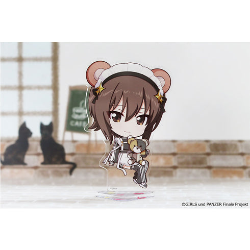 『ガールズ&パンツァー 最終章』ぷちちょこアクリルスタンド 西住まほ ジャージメイドVer.