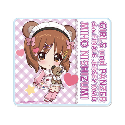 『ガールズ&パンツァー 最終章』ぷちちょこアクリルコースター【西住みほ】ジャージメイドver.