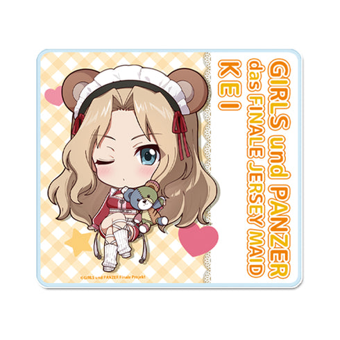 『ガールズ&パンツァー 最終章』ぷちちょこアクリルコースター【ケイ】ジャージメイドver.