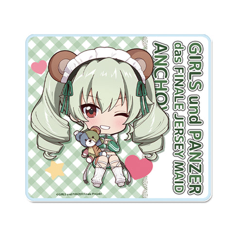 『ガールズ&パンツァー 最終章』ぷちちょこアクリルコースター【アンチョビ】ジャージメイドver.