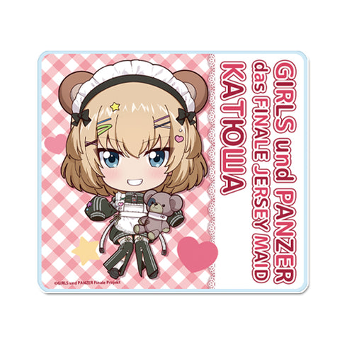 『ガールズ&パンツァー 最終章』ぷちちょこアクリルコースター【カチューシャ】ジャージメイドver.