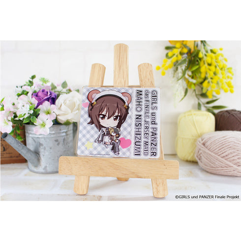 『ガールズ&パンツァー 最終章』ぷちちょこアクリルコースター【西住まほ】ジャージメイドver.