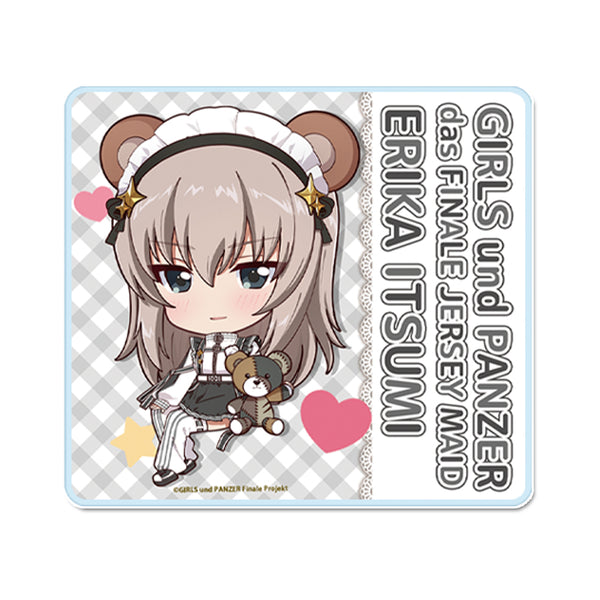 《少女与战车 最终章》迷你巧克力亚克力杯垫【逸见惠里香】运动服女仆版