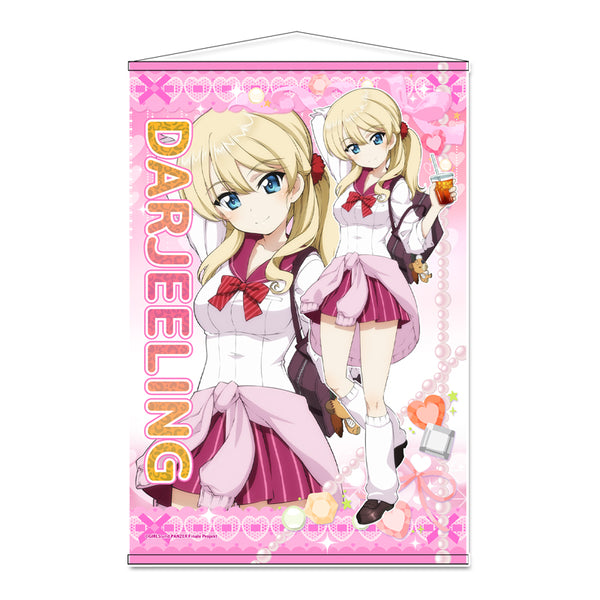 《少女与战车 最终章》全新绘制B2挂毯【大吉岭】辣妹制服版