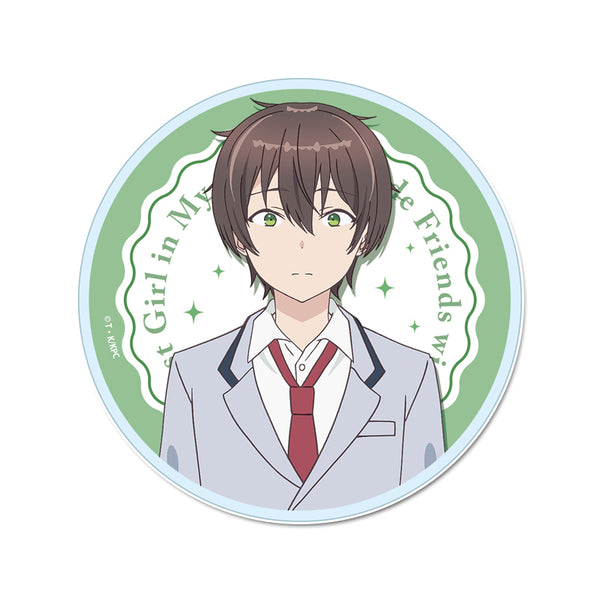 《和班上第二可爱的女孩成了朋友》亚克力杯垫【前原真树】