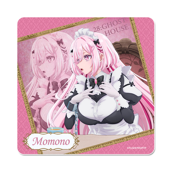 《靠死亡游戏吃饭。》橡胶垫杯垫 桃乃