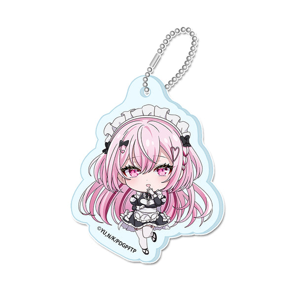 《靠死亡游戏吃饭。》小巧迷你亚克力钥匙扣 桃乃