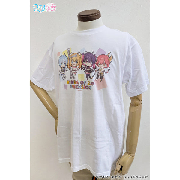 『2.5次元の誘惑』ぷちちょこグラフィックTシャツ 【天使空挺隊ver.】