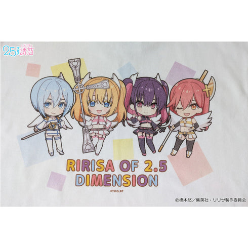 『2.5次元の誘惑』ぷちちょこグラフィックTシャツ 【天使空挺隊ver.】