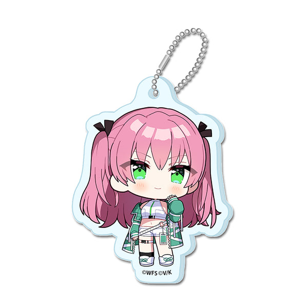 『ヘブンバーンズレッド』ぷちちょこミニアクリルキーホルダー【逢川めぐみ】サイバーパンクver.