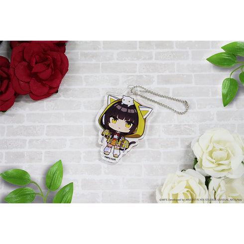 『ヘブンバーンズレッド』ぷちちょこミニアクリルキーホルダー【朝倉可憐】サイバーパンクver.
