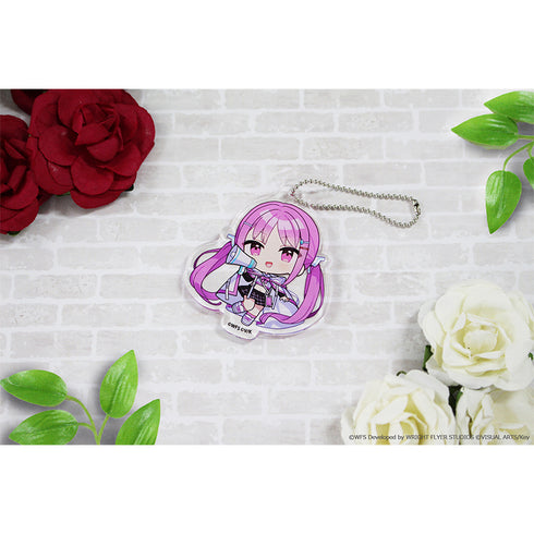 『ヘブンバーンズレッド』ぷちちょこミニアクリルキーホルダー【國見タマ】サイバーパンクver.