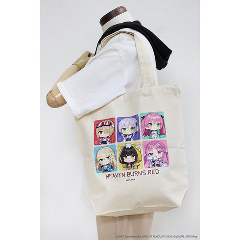 『ヘブンバーンズレッド』ぷちちょこキャンバストートバッグ サイバーパンクver.