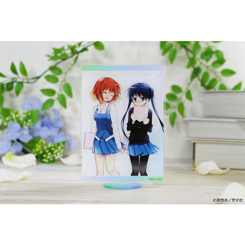 《金色馬賽克》壓克力視覺板【小路綾&豬熊陽子】