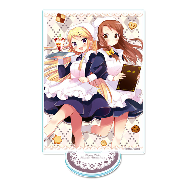 《金色马赛克》亚克力视觉板【九条卡伦&松原穗乃花】
