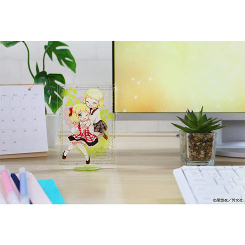 『きんいろモザイク』アクリルビジュアルボード【アリス・カータレット&九条カレン】
