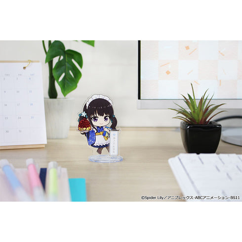 《甘草反擊》迷你巧克力壓克力立牌【井之上塔希娜】和風女僕版