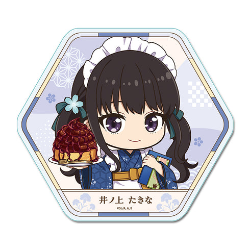 『リコリス・リコイル』ぷちちょこアクリルコースター【井ノ上たきな】和メイドver.