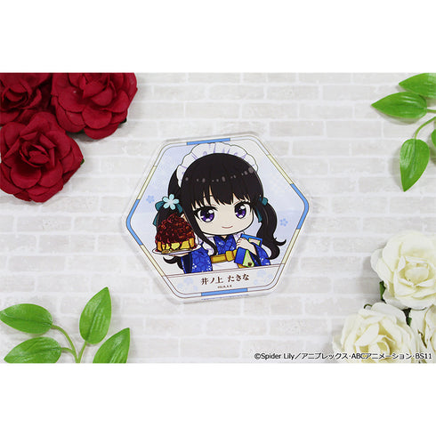 『リコリス・リコイル』ぷちちょこアクリルコースター【井ノ上たきな】和メイドver.