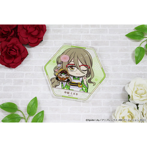 『リコリス・リコイル』ぷちちょこアクリルコースター【中原ミズキ】和メイドver.