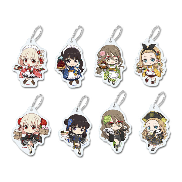 『リコリス・リコイル』ぷちちょこトレーディングアクリルキーホルダー 和メイドver.&チャイナver.【BOX】