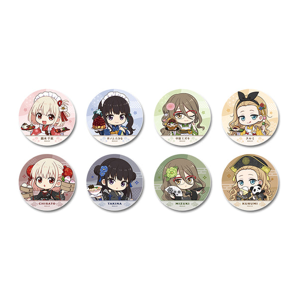 『リコリス・リコイル』ぷちちょこトレーディング缶バッジ 和メイドver.&チャイナver.【BOX】