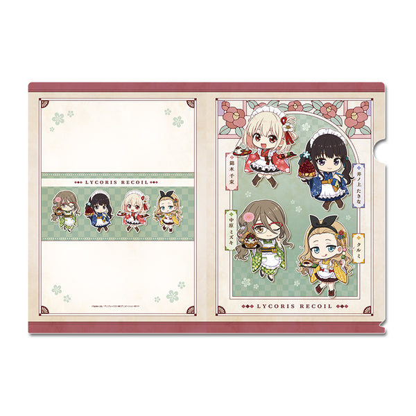《甘草反擊》迷你巧克力透明文件夾 和風女僕版