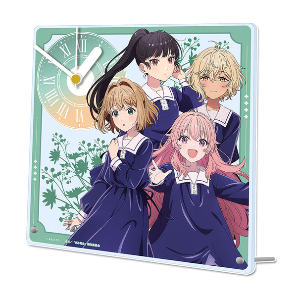 『きみが死ぬまで恋をしたい』アクリル置時計