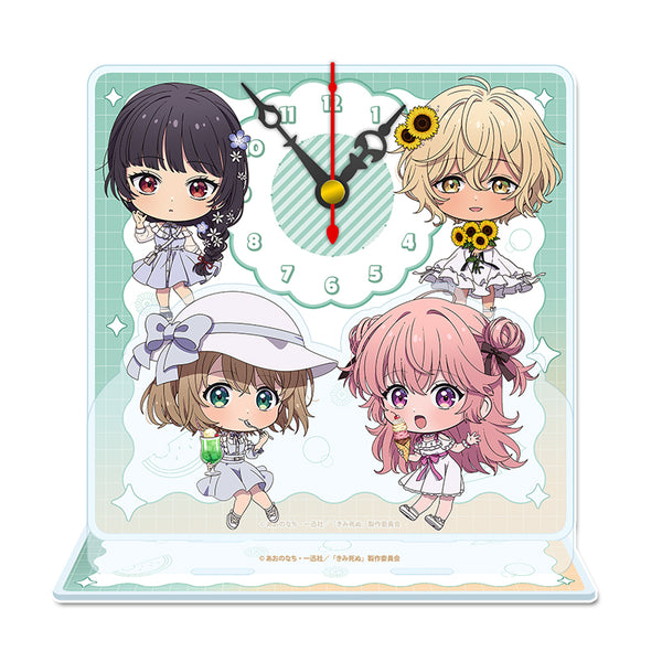 『きみが死ぬまで恋をしたい』ぷちちょこミニアクリル置時計 Summer vacation