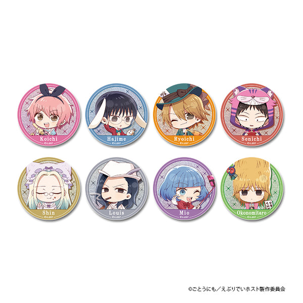 『えぶりでいホスト』ぷちちょこ トレーディンググリッター缶バッジ メルヘンコスDAY【BOX】